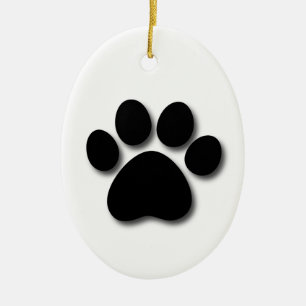 Décoration En Céramique Os de chien et cadeau orienté Z33 d'animal