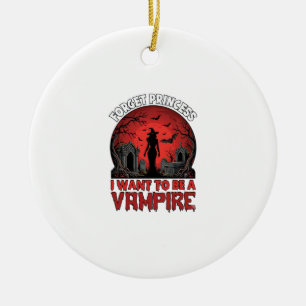 Décoration En Céramique Oublier Princesse Veut être Vampire Halloween_1