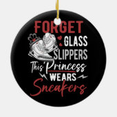 Décoration En Céramique Oubliez Les Chaussures En Verre Cette Princesse Po (Dos)