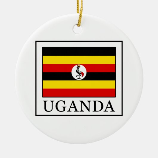 Décoration En Céramique Ouganda (Devant)
