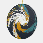 Décoration En Céramique Ouragan Twirl (Gauche)