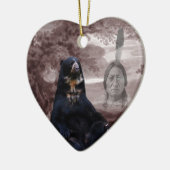 Décoration En Céramique Ours noir amérindien (Gauche)