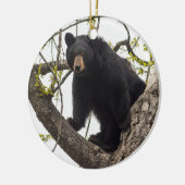 Décoration En Céramique Ours noir Escalade (Gauche)