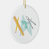 Décoration En Céramique Outils de dessin (Droite)