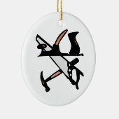 Décoration En Céramique Outils de travail du bois (Droite)