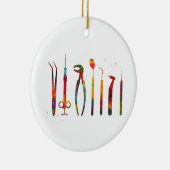 Décoration En Céramique Outils Dentiste (Droite)