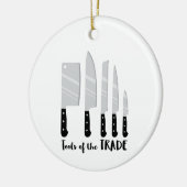 Décoration En Céramique Outils Du Commerce (Gauche)