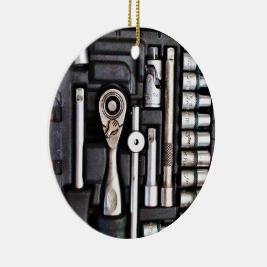 Décoration En Céramique Outils Handyman Boîte à outils (Droite)