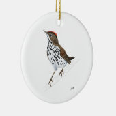 Décoration En Céramique Ovenbird (Droite)