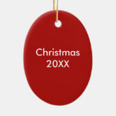 Décoration En Céramique Pain d'épices Homme Noël Paniers de Noël Cookies (Dos)