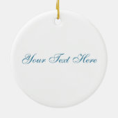 Décoration En Céramique Painting de l'amiral Dark Blue Butterfly (Dos)