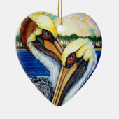 Décoration En Céramique Paires de pélican (Droite)