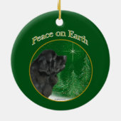 Décoration En Céramique Paix de Terre-Neuve (Dos)