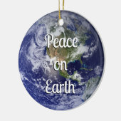Décoration En Céramique Paix sur Terre | Noël (Gauche)