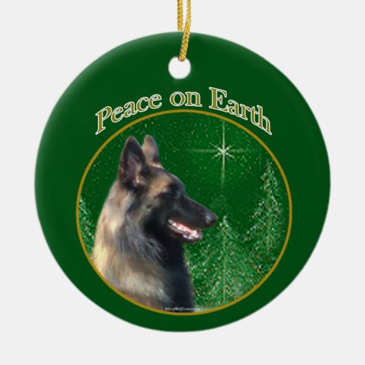 Décoration En Céramique Paix Tervuren belge (Devant)