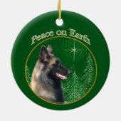 Décoration En Céramique Paix Tervuren belge (Dos)