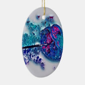 Décoration En Céramique Palette de peinture Abstraite (Droite)