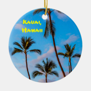 Décoration En Céramique Palmiers de Kauai
