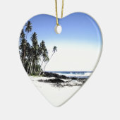 Décoration En Céramique Palmiers exotiques & Plage Paradise (Gauche)