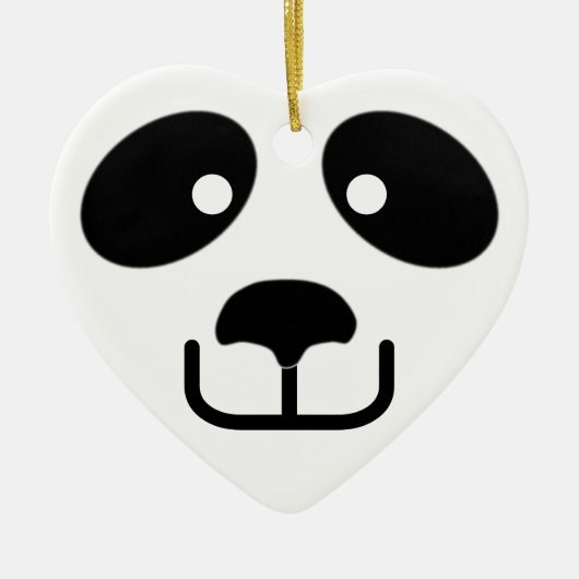 Décoration En Céramique Panda (Devant)