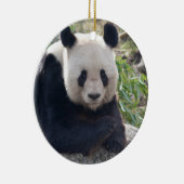 Décoration En Céramique Panda Géant Amical (Droite)