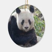 Décoration En Céramique Panda Géant Amical (Gauche)