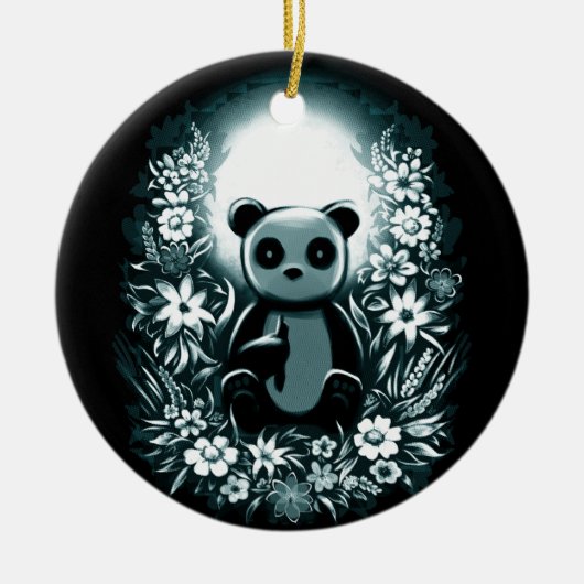 Décoration En Céramique Panda Moon (Devant)