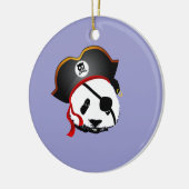 Décoration En Céramique Panda pirate (Gauche)