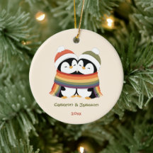 Pandas de Noël personnalisés Fierté Confortables