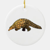 Décoration En Céramique pangolin (Dos)