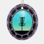 Décoration En Céramique Panier Abstrait Disk Golf 3 (Gauche)