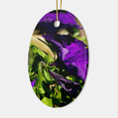 Décoration En Céramique Panique violette (Gauche)