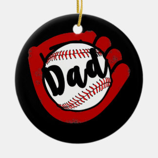 Décoration En Céramique Papa De Baseball Drôle Pour Maman De Softball De B
