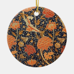 Décoration En Céramique Papier peint fleur de William Morris Cray motif fl