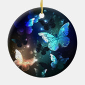 Décoration En Céramique Papillon de nuit (Dos)