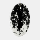 Décoration En Céramique papillon noir (Droite)