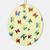Décoration En Céramique Papillons couleur aquarelle (Gauche)