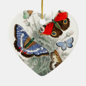 Décoration En Céramique Papillons vintages (Dos)