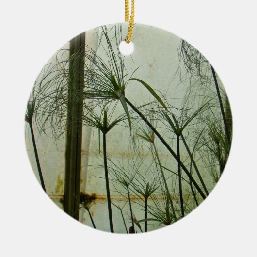 Décoration En Céramique Papyrus (Devant)