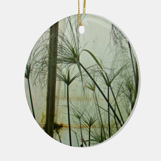 Décoration En Céramique Papyrus (Gauche)