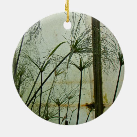 Décoration En Céramique Papyrus (Dos)