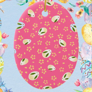 Décoration En Céramique Pâques Animaux Mignons Vintage