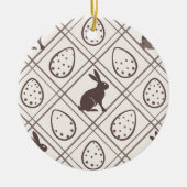 Décoration En Céramique Pâques Brown (Devant)