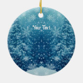 Décoration En Céramique Parabolique de Noël et boîte de Noël (Dos)