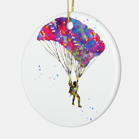 Décoration En Céramique Parachutiste (Gauche)