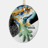 Décoration En Céramique Parc Guell de Barcelone Gaudi (Droite)