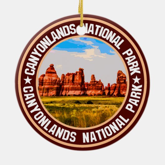 Décoration En Céramique Parc national des Canyonlands (Dos)