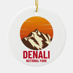DÉCORATION EN CÉRAMIQUE PARC NATIONAL DU DENALI