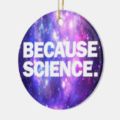 Décoration En Céramique Parce que la science (Gauche)