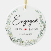 Décoration En Céramique Parfait ! Élégant, Simpel, Wreath (Devant)